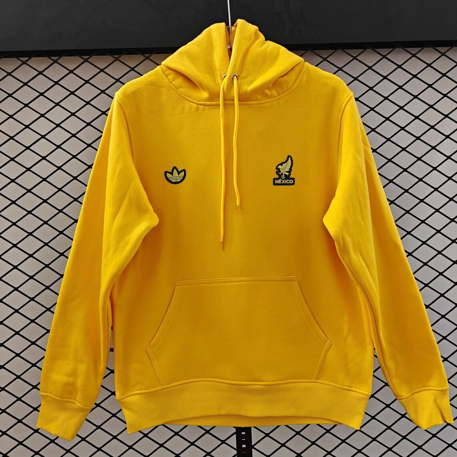 AAA Quality Mexico 26/27 Hoodie - Yellow